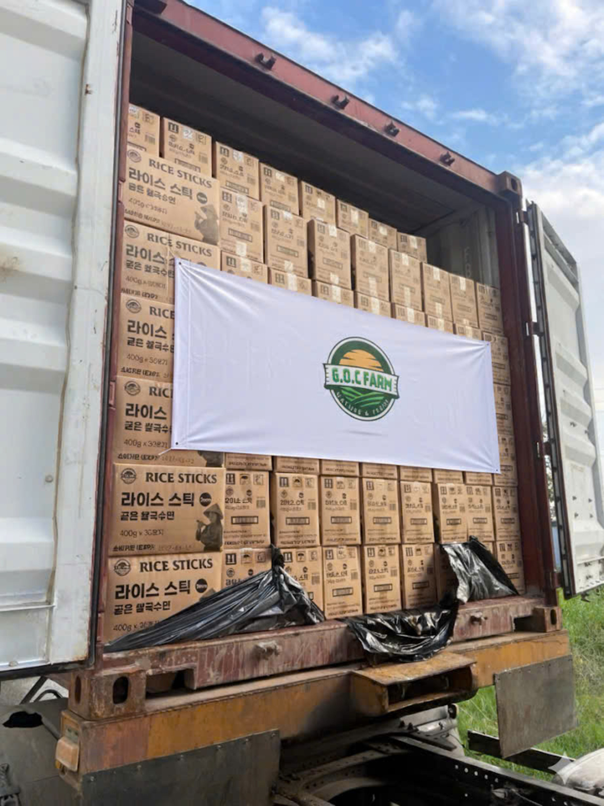 Mì gạo G.O.C FARM xuất khẩu sang Hàn Quốc